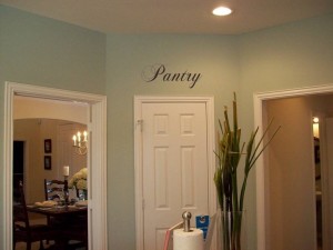 Wall Decal Wall Sticker Pantry (Extra-Large) Wall Decal/Wall Tattoo/Wall Word