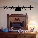 Military Plane Wall Decal/Wall Sticker