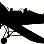Double Cockpit Airplane Wall Decal/Wall Sticker