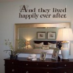 And they lived happily ever after Wall Decal