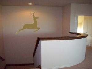 Wall Decal Quote Reindeer Prance Wall Decal-LARGE