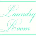 NEW DESIGN  Laundry Room with Ornate Frame