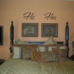 His  Hers Wall Decal/Sticker/Lettering/Transfer