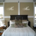 His  Hers Wall Decal/Sticker/Lettering/Transfer  Wedding Shower Gift