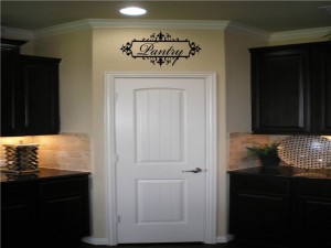 Pantry with Ornate Frame