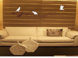 Tree Branch with 3 birds  Wall Decal/Wall Sticker/Wall Tattoo