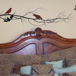 Tree Branch with 3 birds wall decal