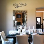 Give Thanks with Wheat Graphic Wall Decal