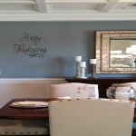 Happy Thanksgiving Wall Decal