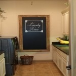 Laundry Room with Ornate Frame
