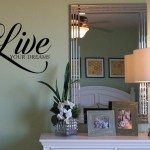 Live Your Dreams Wall Decal
