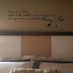 Love gives you a Fairy Tale Wall Decal