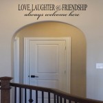 Love, Laughter and Friendship Wall Decal