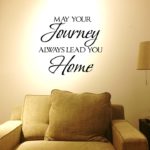 May your journey always lead you home Wall Decal