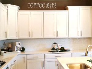 Coffee Bar Wall Decal